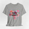 Floral Speech Therapy T-Shirt
