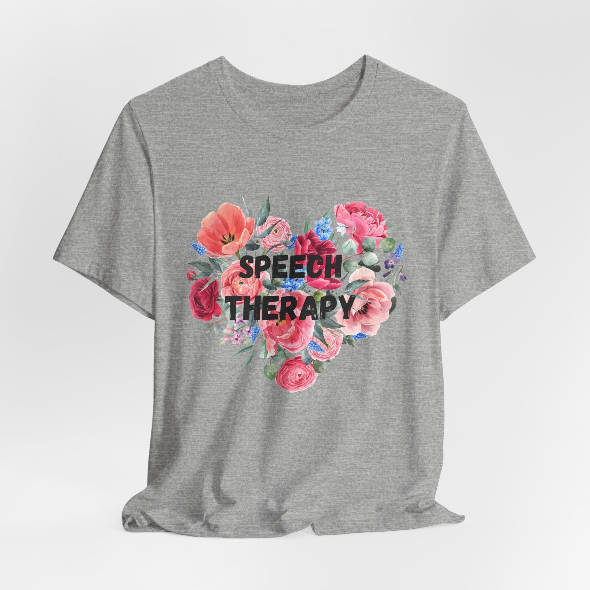 Floral Speech Therapy T-Shirt