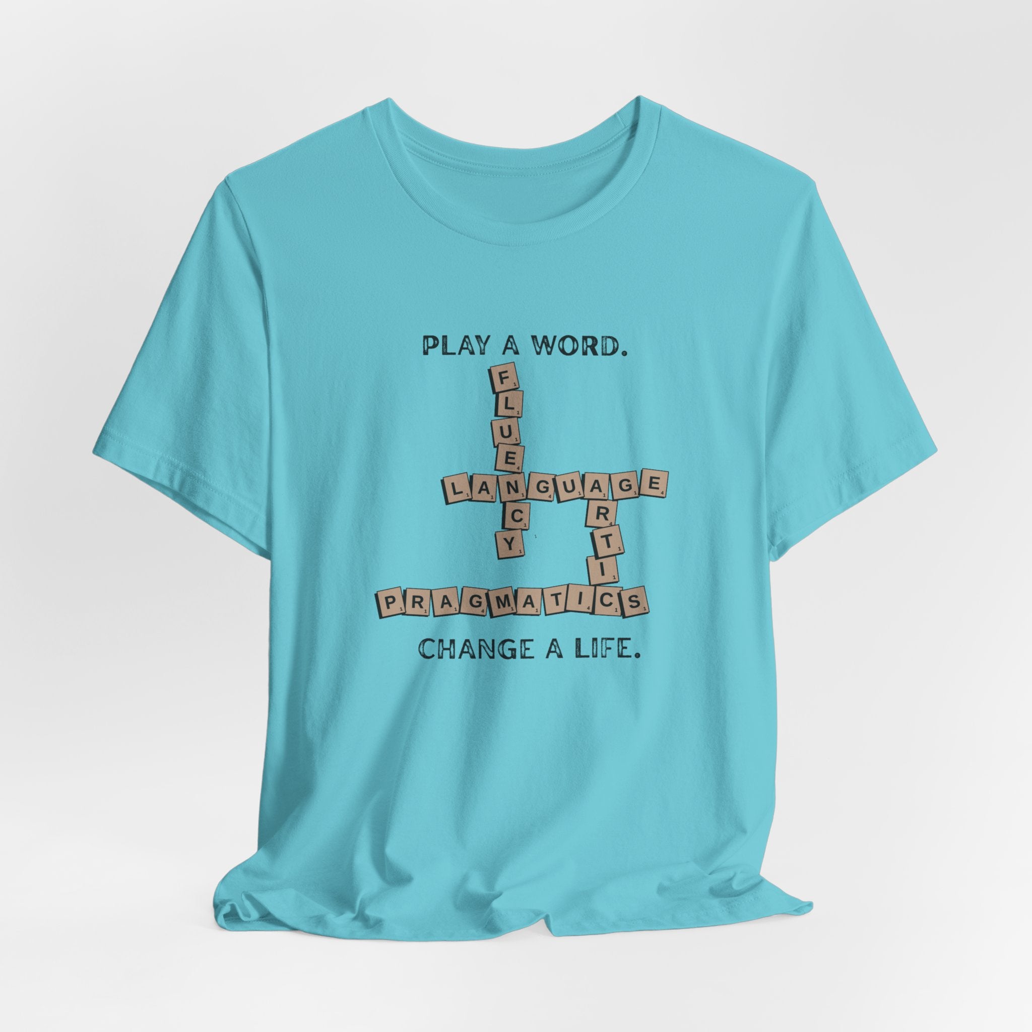 Speech Therapy Scrabble Tee
