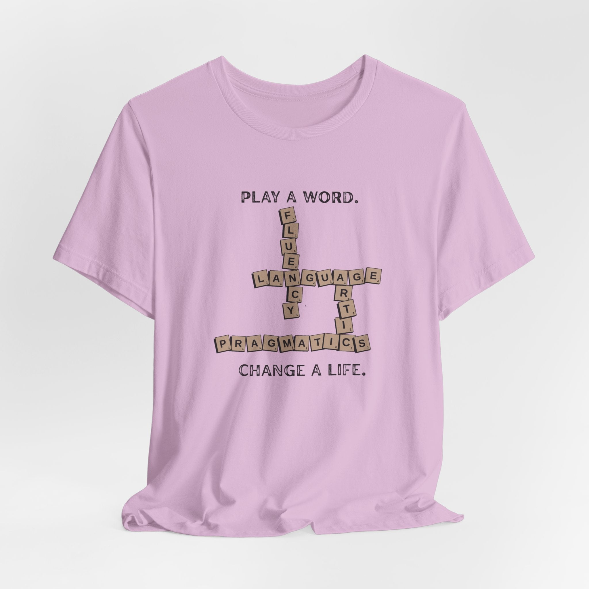 Speech Therapy Scrabble Tee