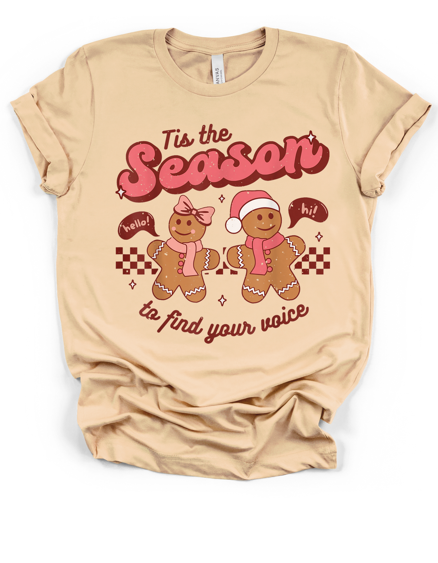 'Tis the Season to Find Your Voice – Speech Therapy Holiday Tee
