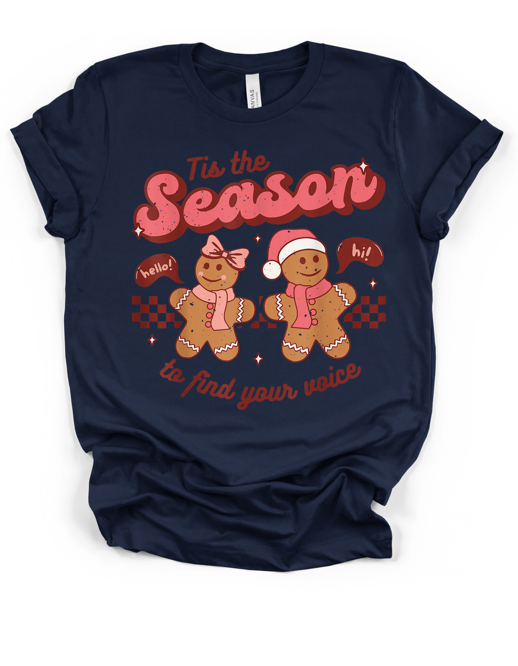 'Tis the Season to Find Your Voice – Speech Therapy Holiday Tee
