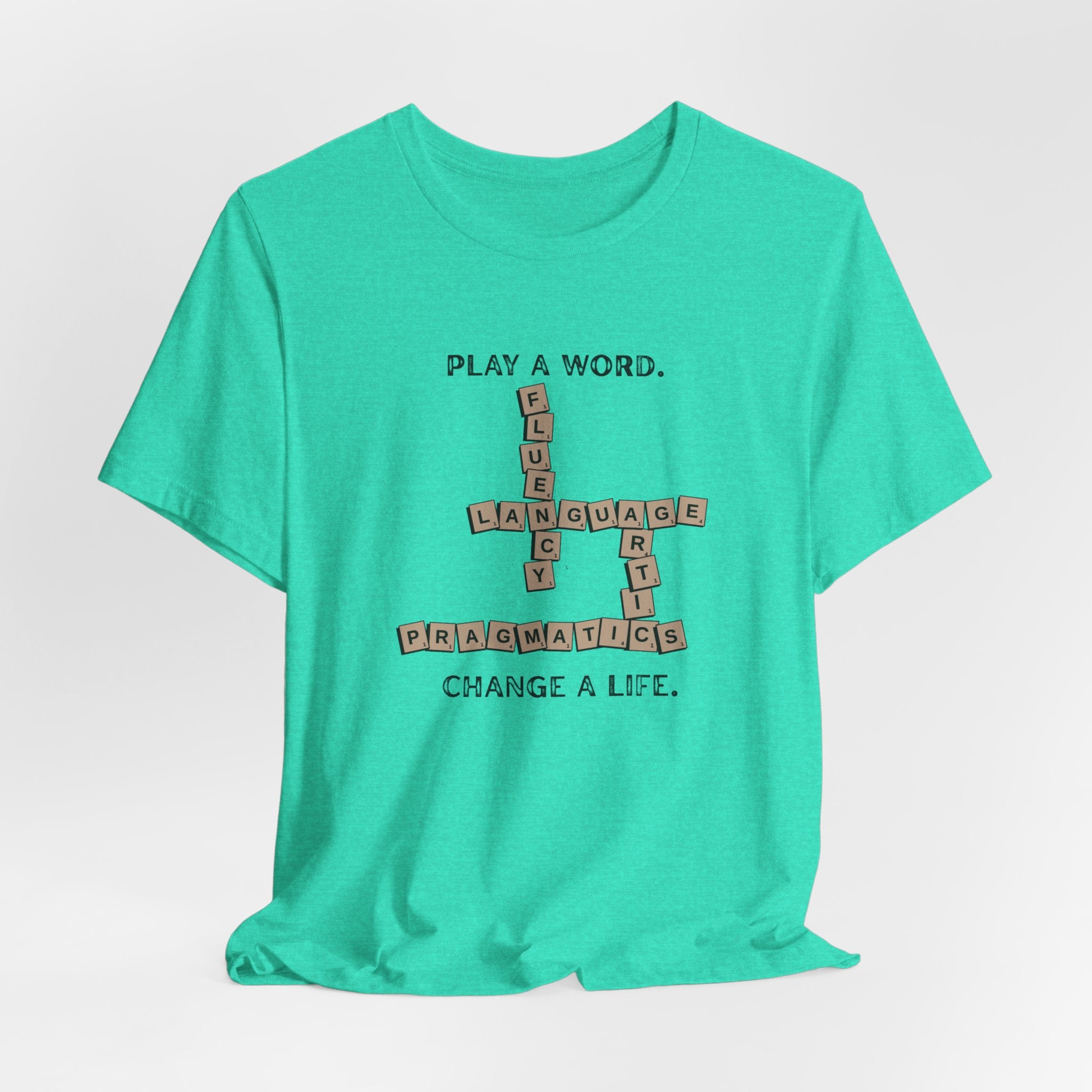 Speech Therapy Scrabble Tee