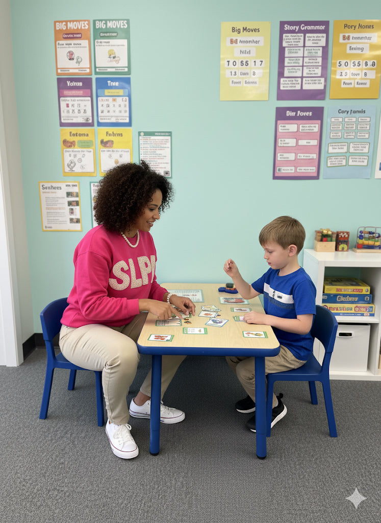 Pearl Embellished Speech Language Pathology Assistant Sweatshirt
